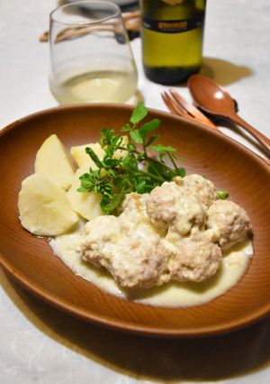 ミートボールのチーズクリーム煮-レシピのメイン写真