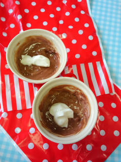 ギリシャヨーグルト!生チョコ風デザート♪-レシピのメイン写真