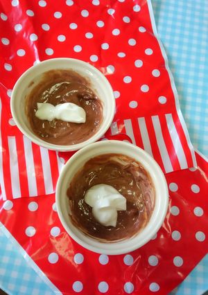 ギリシャヨーグルト!生チョコ風デザート♪-レシピのメイン写真