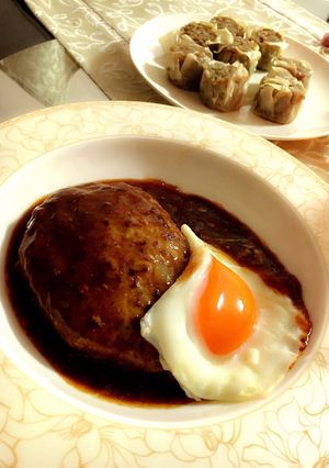 ハンバーグ-レシピのメイン写真