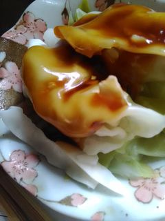 ぎょうざの甘酢あんかけ-レシピのメイン写真