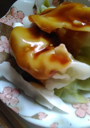 ぎょうざの甘酢あんかけ-レシピのメイン写真
