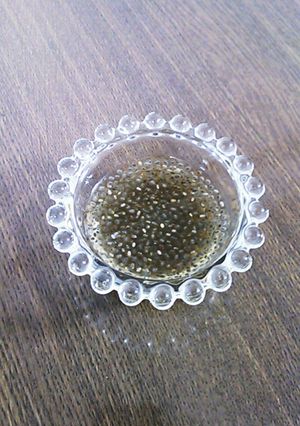 チアシードのポン酢がけ♪-レシピのメイン写真