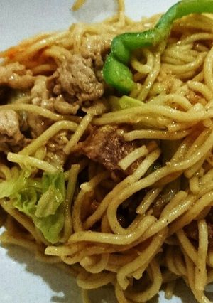パパから教えてもらった焼きそば-レシピのメイン写真