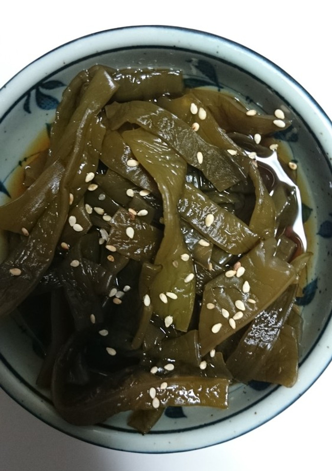 茎ワカメの煮物-レシピのメイン写真
