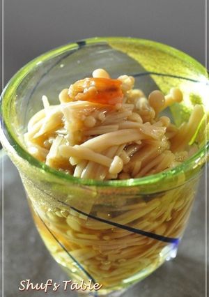 柚子コショウ風味のなめ茸-レシピのメイン写真