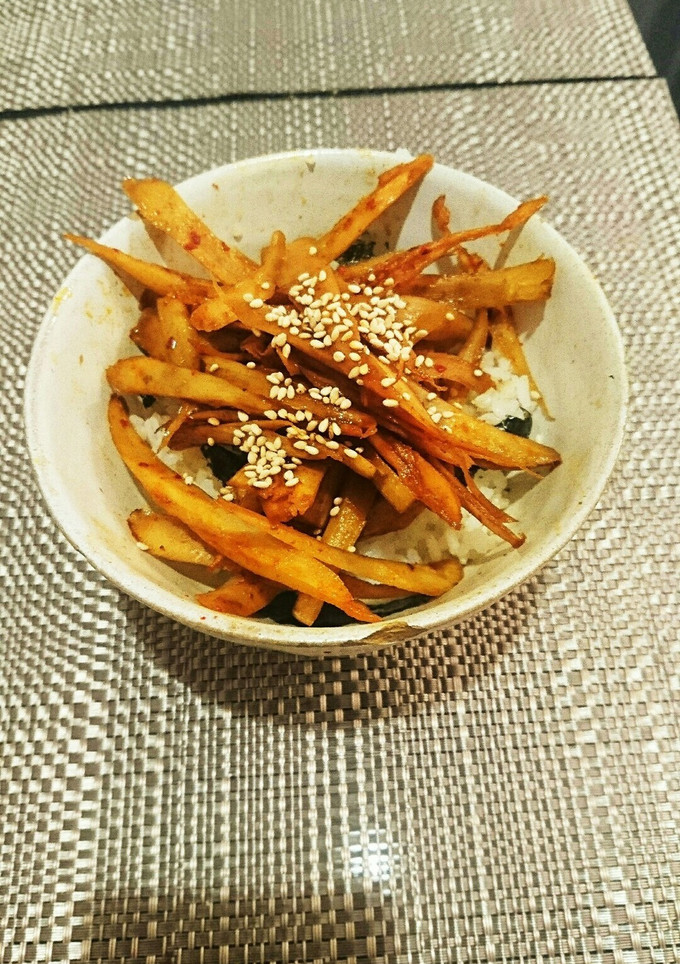 簡単すぎる！！極旨きんぴら丼-レシピのメイン写真