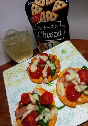 生チーズのチーザでピッツァ！！-レシピのメイン写真