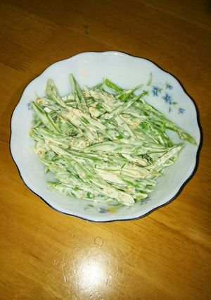 ササギのマヨネーズ和え-レシピのメイン写真