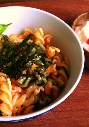 余ったマカロニで！明太パスタ！-レシピのメイン写真