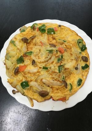 スパニッシュオムレツ-レシピのメイン写真