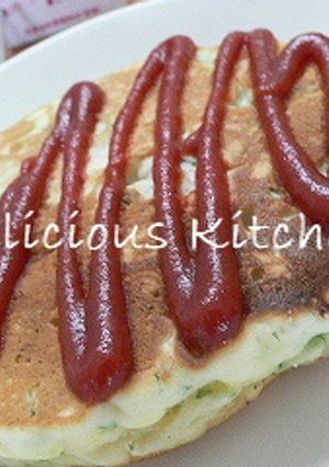 アーモンドとパセリのホットケーキ-レシピのメイン写真
