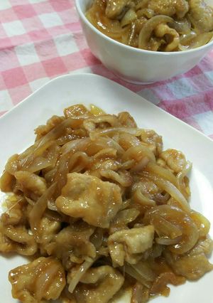 簡単！豚のしょうが焼き☆お弁当にも♪-レシピのメイン写真