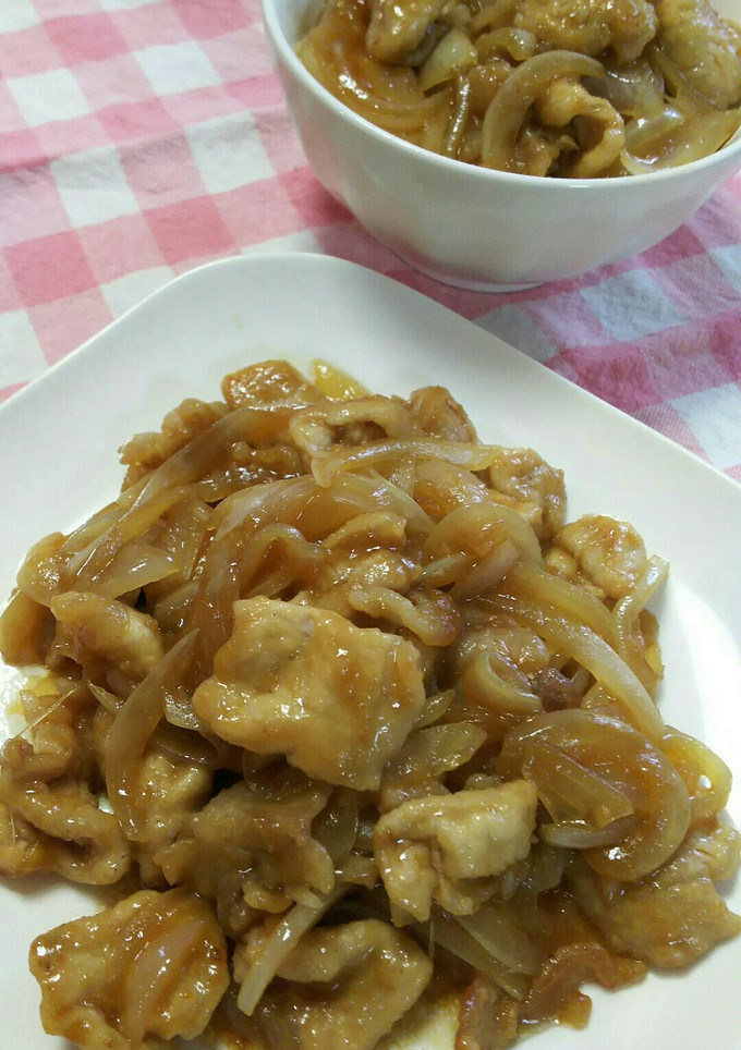 簡単！豚のしょうが焼き☆お弁当にも♪-レシピのメイン写真