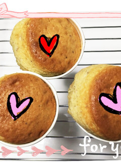 ホットケーキミックスで作るカップケーキ-レシピのメイン写真