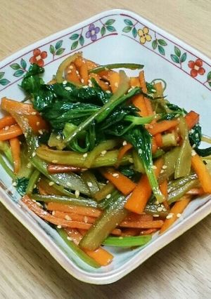 セロリと人参のきんぴら-レシピのメイン写真