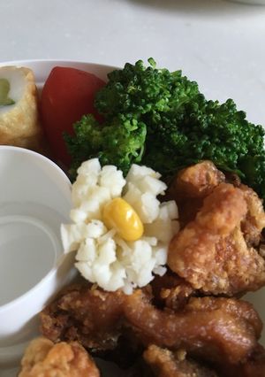 簡単デコ弁当♡お花-レシピのメイン写真