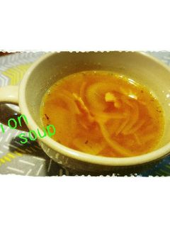 玉ねぎ&ベーコンで☆簡単オニオンスープ-レシピのメイン写真