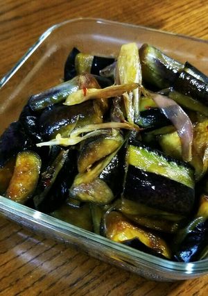 なすとミョウガの炒め煮-レシピのメイン写真