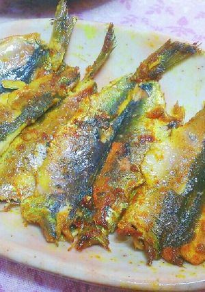 簡単☆いわしのカレー焼き-レシピのメイン写真