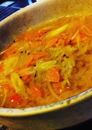 味噌ラーメン風～もやしの食べるスープ-レシピのメイン写真