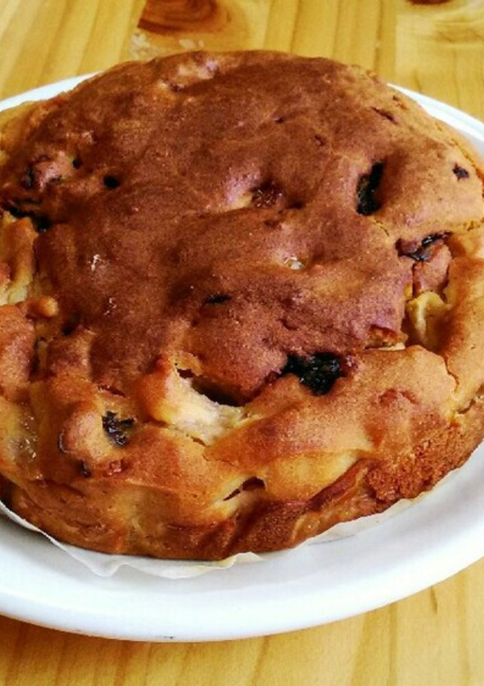 りんご米粉ケーキ（砂糖不使用）-レシピのメイン写真