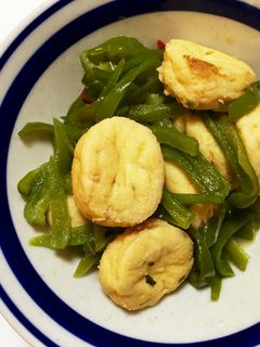 油不要! がんもどきとピーマンの煮びたし-レシピのメイン写真