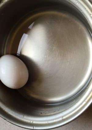 蒸し玉子(ゆで玉子)-レシピのメイン写真