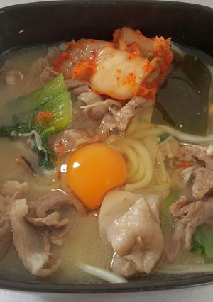 三種のお肉♡味噌煮込みうどん-レシピのメイン写真