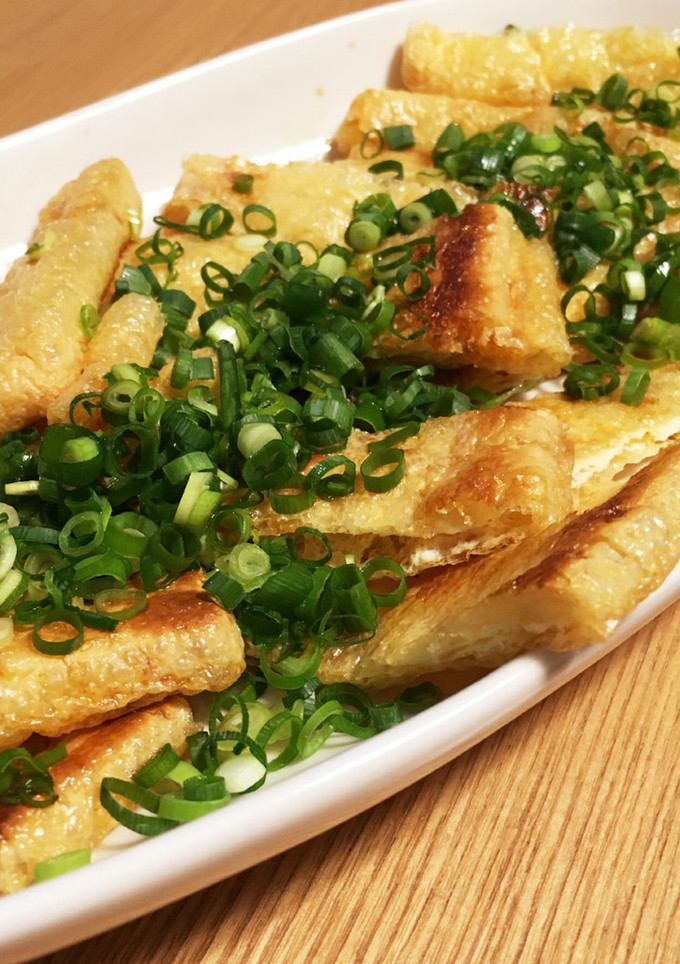 簡単3分！油揚げ焼き☆-レシピのメイン写真