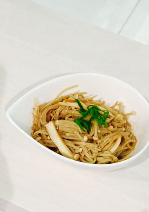 簡単えのきとエリンギのおつまみ-レシピのメイン写真