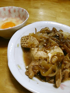 鶏肉と焼豆腐のすき煮-レシピのメイン写真