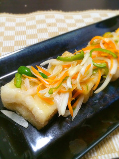 高野豆腐の南蛮漬け-レシピのメイン写真