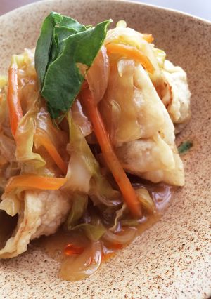 野菜たっぷり餃子あんかけ-レシピのメイン写真
