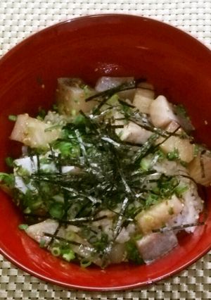 【簡単】カンパチのりゅうきゅう丼-レシピのメイン写真
