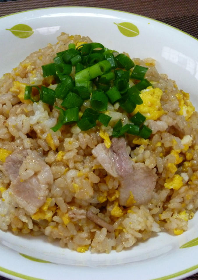 簡単！豚バラのオイマヨ炒飯-レシピのメイン写真