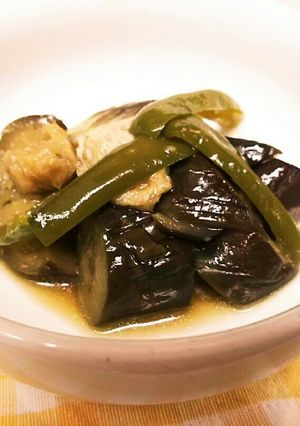 なすとピーマンの簡単煮浸し-レシピのメイン写真