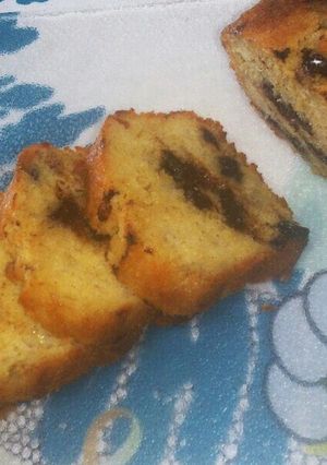 チョコバナナのパウンドケーキ-レシピのメイン写真
