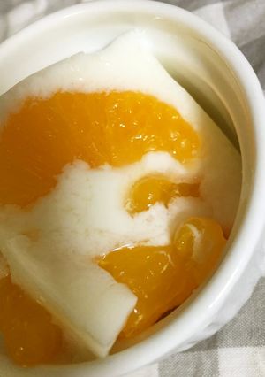 飲むヨーグルトで　簡単ヨーグルト寒天-レシピのメイン写真