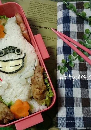 キャラ弁『妖怪ウォッチ。ウィスパー』-レシピのメイン写真