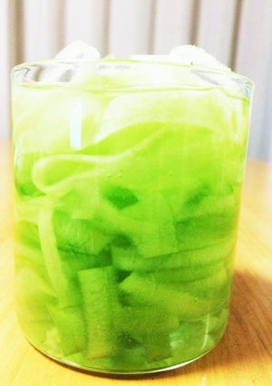 キュウリ水！手早くパパッと！むくみ解消！-レシピのメイン写真