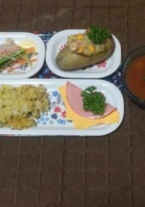 ベイクドポテトのワンプレート-レシピのメイン写真