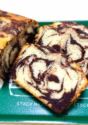 ココア香る♬マーブルパウンドケーキ♡♡-レシピのメイン写真