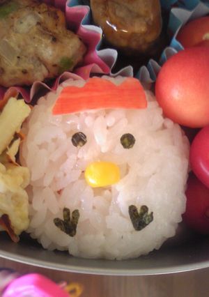 年少◆お弁当(にわとり)-レシピのメイン写真