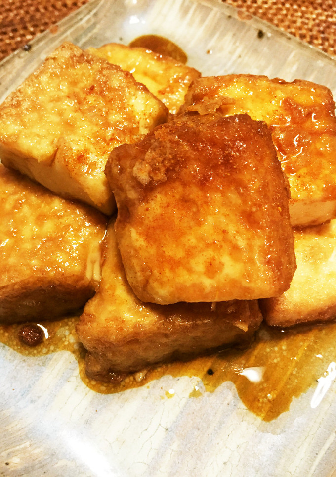 厚揚げのかりっと＆ふんわり甘煮-レシピのメイン写真