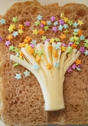 さけるチーズのキラキラトースト-レシピのメイン写真
