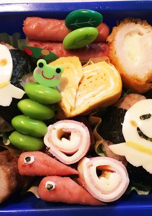 ☆キャラ弁☆てるてる坊主-レシピのメイン写真
