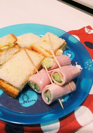ハムキュー-レシピのメイン写真