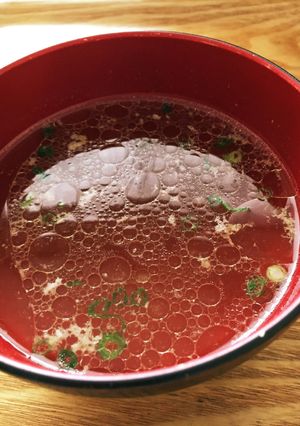 鶏皮出汁のスープ-レシピのメイン写真