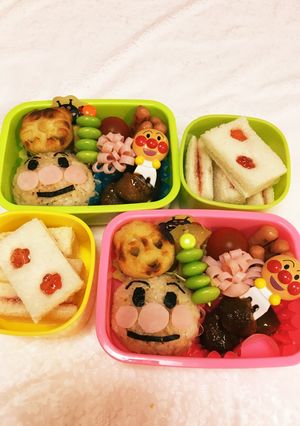 アンパンマン キャラ弁-レシピのメイン写真